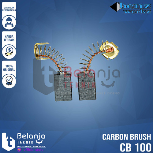 [EZM.3502372] Benz Carbon Brush Bor CB 100 Kul Spul Arang Karbon Brush Circular Saw