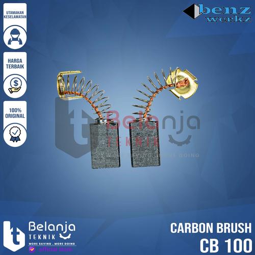 [EZM.3502372] Benz Carbon Brush Bor CB 100 Kul Spul Arang Karbon Brush Circular Saw