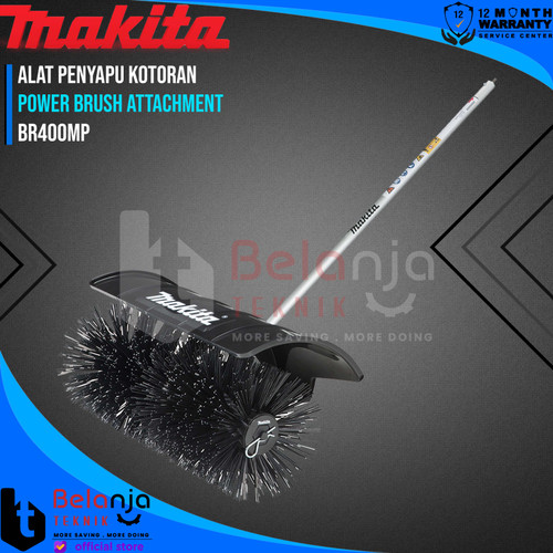 [EZM.3502421] Makita Power Brush Attachment For DUX60 Alat Penyapu Kotoran BR400MP