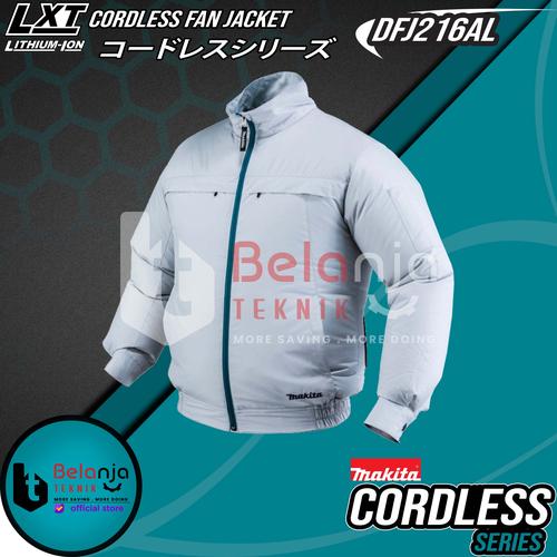 [EZM.3502427] Makita Cordless Fan Jacket Size L Jaket Kipas Angin Ukuran L DFJ216AL