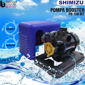 [EZM.3502486] Shimizu Pompa Pendorong Air Otomatis PB 158 BIT Booster Pump PB158 1In