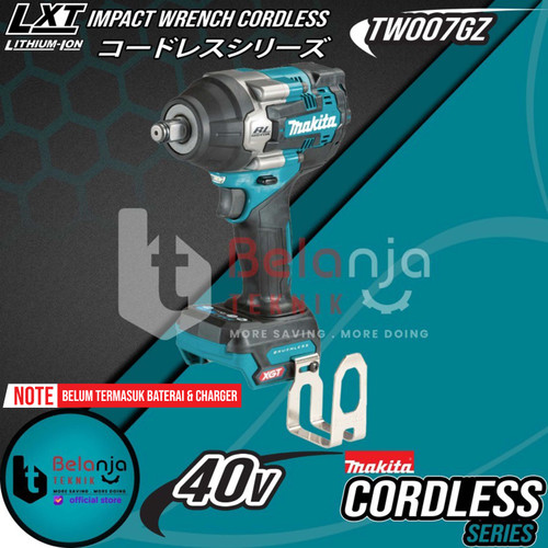 [EZM.3503013] Makita Impact Wrench Cordless TW007GZ Mesin Pembuka Baut 1/2 Inch 40V