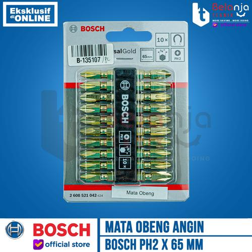 [EZM.3502593] Bosch Double Ended Screwdriver Bits PH2 X 65 MM Mata Obeng Angin Plus