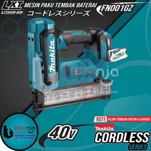 [EZM.3502700] Makita Pin Brad Nailer Cordless FN001GZ Mesin Paku Tembak Baterai 40V