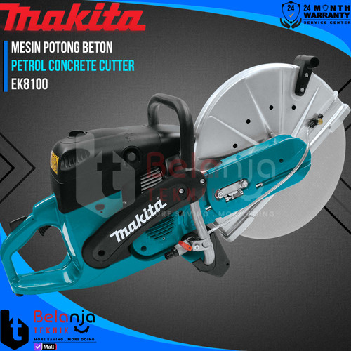 [EZM.3502707] Makita Mesin Potong Beton EK8100 Petrol Concrete Cutter EK 8100 16 In
