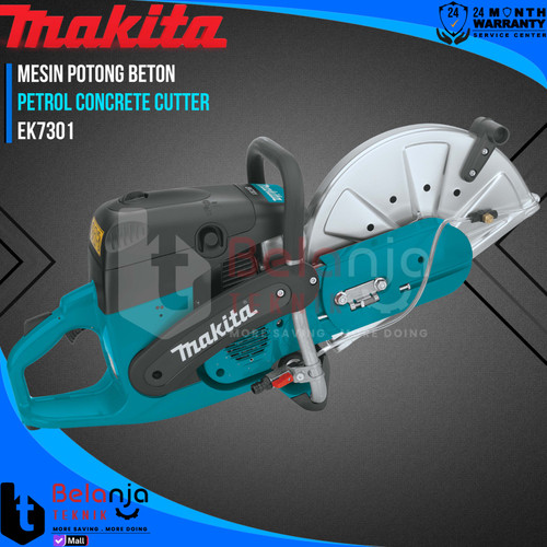 [EZM.3502708] Makita Petrol Concrete Cutter EK 7301 Mesin Potong Beson EK7301 14 In