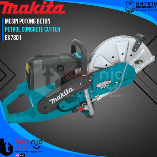 [EZM.3502708] Makita Petrol Concrete Cutter EK 7301 Mesin Potong Beson EK7301 14 In