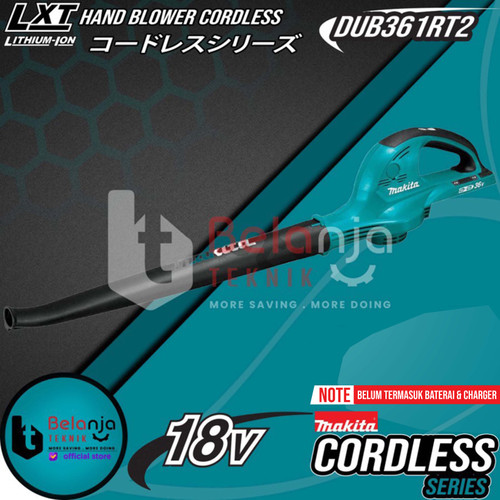 [EZM.3502710] Makita Hand Blower Cordless DUB361 RT2 18V Mesin Peniup Angin Baterai