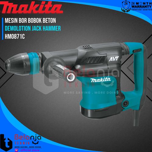 [EZM.3502735] Makita Demolotion Jack Hammer HM 0871 C Mesin Bor Bobok Beton HM0871C