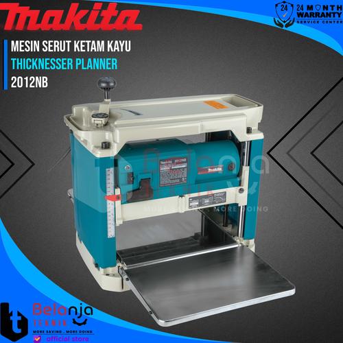 [EZM.3502742] Makita Thicknesser Planner 2012 NB Mesin Serut Ketam Kayu Meja 2012NB