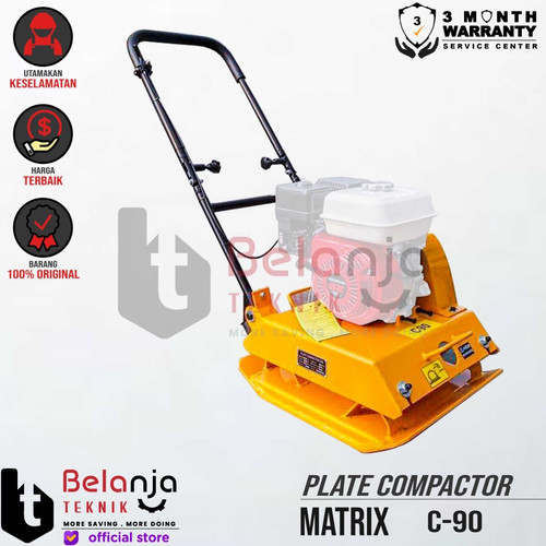 [EZM.3502776] Matrix Plate Compactor C-90 Mesin Stamper Kodok Body Only C90 - C 90