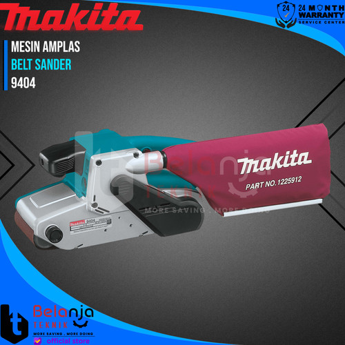[EZM.3502786] Makita Mesin Amplas Listrik 9404 Belt Sander 100 x 610 MM 1010 Watt