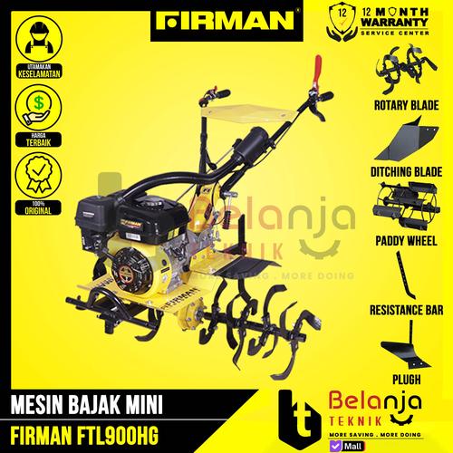 [EZM.3502787] Firman Mesin Traktor FTL 900 HG Tiller Tanah Basah Kering FTL900HG