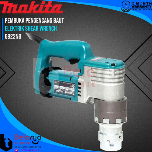 [EZM.3502795] Makita Elektrik Shear Wrench 6922 NB Pembuka Pengencang Baut 6922NB