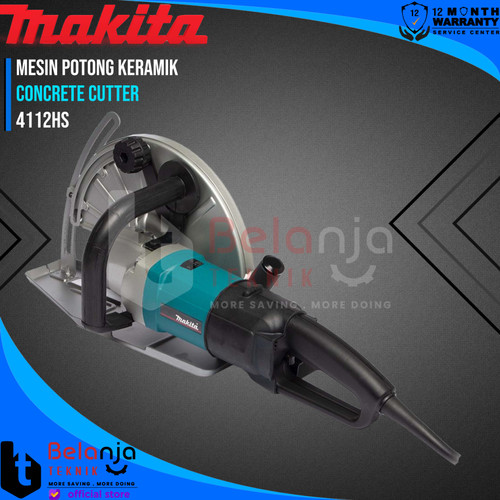 [EZM.3502800] Makita Concrete Cutter 4112 HS Mesin Potong Keramik 12 Inch 4112HS 12"