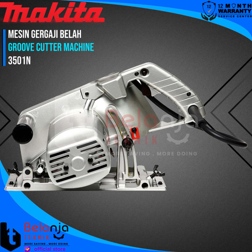 [EZM.3502809] Makita Groove Cutter Machine 3501N Mesin Gergaji Belah 3501 N 1160 W
