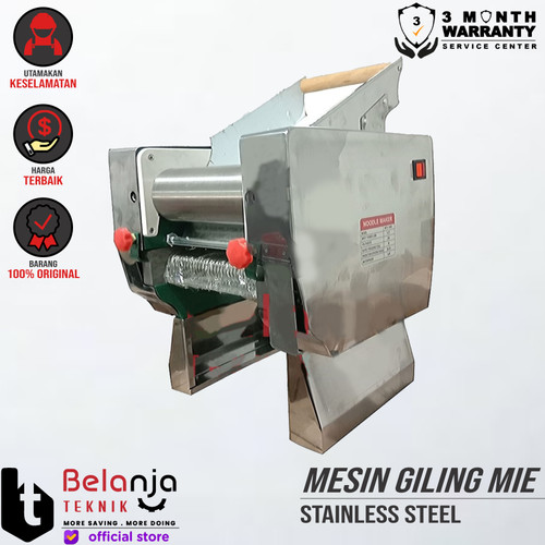 [EZM.3502901] MATRIX Mesin Noodle Maker Giling Mie Stainless MJ180 MTX180S 450 Watt