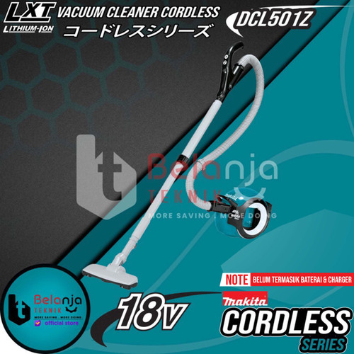 [EZM.3502877] Makita Vacuum Cleaner DCL501Z Cordless Potable Penghisap Debu 18V DCL