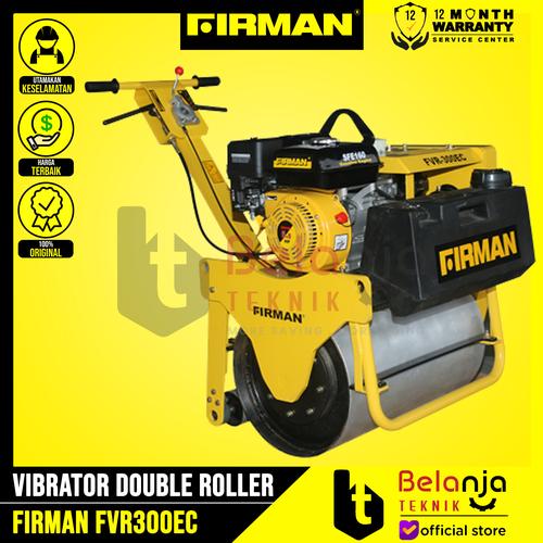 [EZM.3503026] Firman Vibrator Double Roller FVR300EC Mesin Pemadat Tanah Unit Only