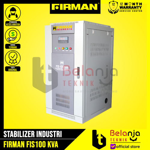 [EZM.3503029] Firman Voltage Stabilizer Industri FIS100KVA 3 Phase FIS 100 KVA