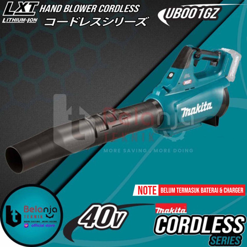 [EZM.3503032] Makita Hand Blower Cordless UB001GZ 40V Mesin Peniup Angin Baterai