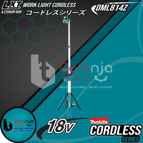 [EZM.3503056] Makita Lampu Penerangan DML814Z Led Tower Area Work Light Cordless 18V