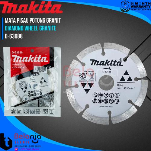 [EZM.3503260] Makita Diamond Wheel Granite 4 Inch Mata Pisau Potong Granit Keramik