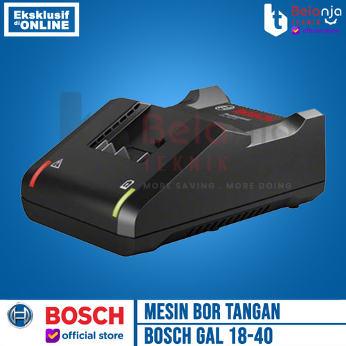 [EZM.3503279] Bosch Charger Battery GAL 18V-40 Pengisi Daya Baterai 18 Volt 4 AH