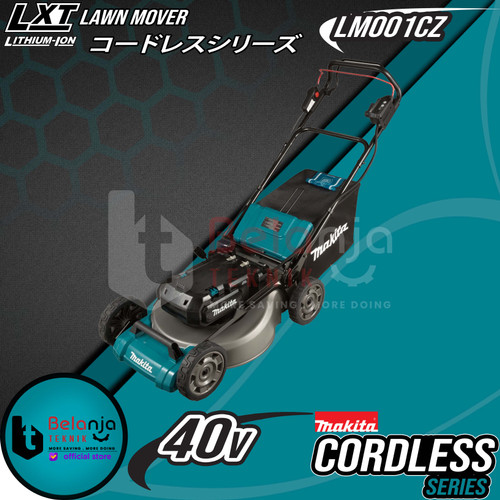 [EZM.3503315] Makita Mesin Potong Rumput Dorong LM001CZ 21" Lawn Mower Cordless 36V