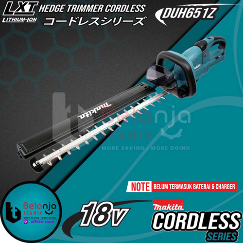 [EZM.3503334] Makita Hedge Trimmer Cordless DUH651Z 18 V Potong Dahan Tanaman 36 V