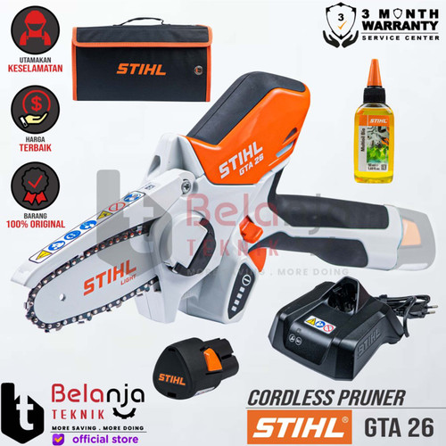 STIHL Alat Pemotong Dahan Pohon GTA 26 Cordless Pruner Mini GTA26