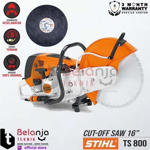 [EZM.3503377] STIHL Cut-Off Saw 16 Inch TS 800 Mesin Potong Beton Besi Aspal TS800