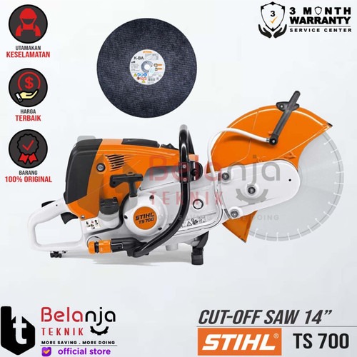 [EZM.3503378] STIHL Cut-Off Saw 14 Inch TS 700 Mesin Potong Beton Besi Aspal TS700
