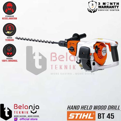 [EZM.3503400] STIHL Hand Held Wood Drill PLUS Wood Dril BT 45 Mesin Bor Bensin BT45