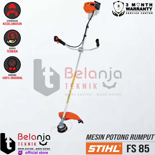 [EZM.3503402] STIHL Brush Cutter FS 85 Mesin Potong Rumput Bensin FS85 2 Tak