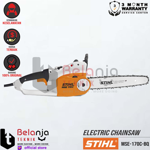 STIHL Electric Chainsaw MSE-170C-BQ 14 Inch Mesin Potong Kayu 14"
