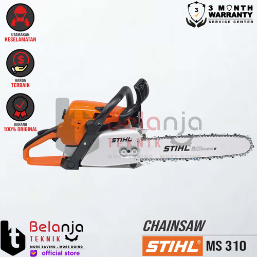[EZM.3503416] STIHL Chainsaw MS 310 20 Inch Mesin Potong Kayu MS310 Gergaji Kayu 20"