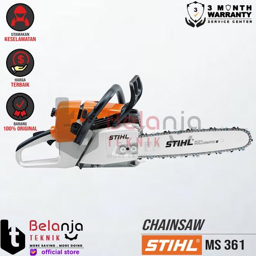 [EZM.3503417] STIHL Chainsaw MS 361 18 Inch Mesin Potong Kayu MS361 Gergaji Kayu 18"
