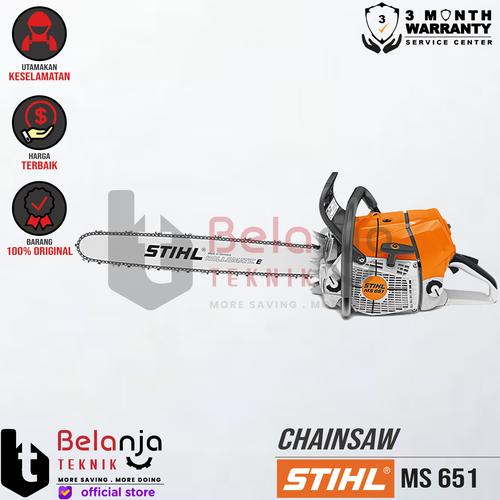 [EZM.3503421] STIHL Chainsaw MS 651 20 Inch Mesin Potong Kayu MS651 Gergaji Kayu 20"