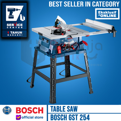 [EZM.3503427] Bosch Table Saw GTS 254 Professional 10" Inch Gergaji Potong Kayu 10