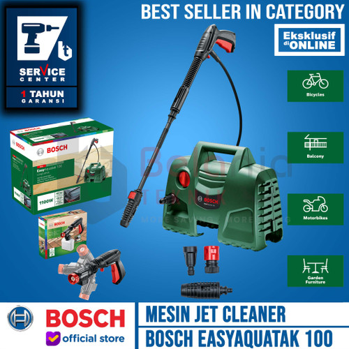 [EZM.3506531] Bosch Jet Cleaner Aquatak 100 1200 W + Degree Gun Trigger 360 100 Bar