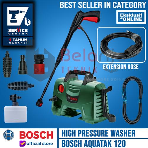 [EZM.3503437] Bosch Jet Cleaner Aquatak 120 1500W Extension Hose 6 Meter AQT 120 Bar