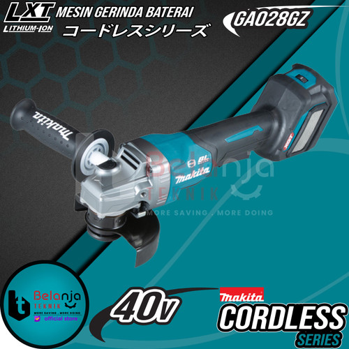 [EZM.3503535] Makita Mesin Gerinda Baterai Cordless GA028GZ Angle Grinder 4.5 Inch