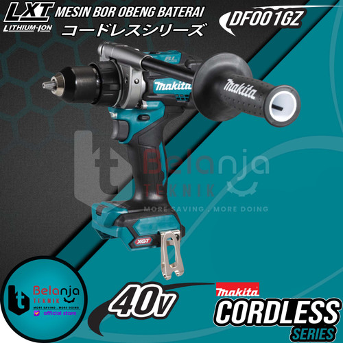 [EZM.3503577] Makita Mesin Bor Obeng Baterai Cordless Driver Drill DF001GZ 40 Volt