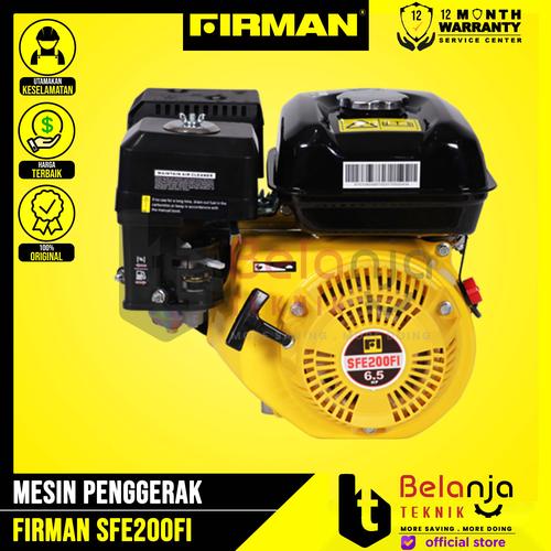 [EZM.3503637] Firman Mesin Penggerak Serbaguna Bensin SFE 200 6,5HP Engine SFE200
