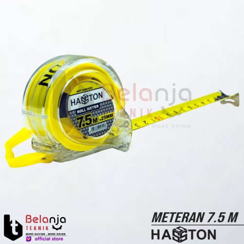 [EZM.3503732] Hasston Prohex Meteran 7.5 Meter X 25 MM Roll Meter Measuring Tape