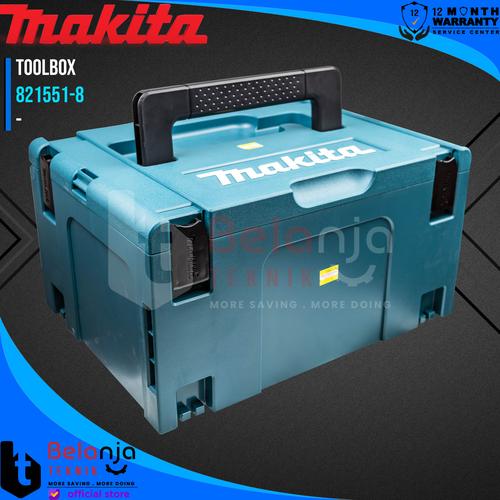 [EZM.3503736] Makita Makpac Toolbox 821551-8 Tool kit Box Besar Kotak Perkakas Kunci