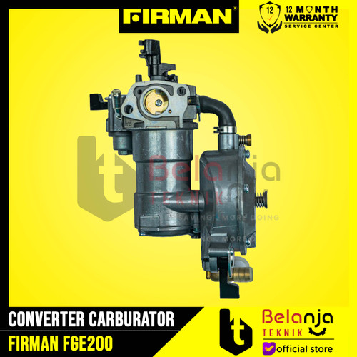 [EZM.3502162] Firman LPG Converter Carburator Kit FGE 200 HD Gas LPG Karburator SFE