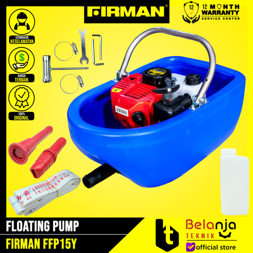 [EZM.3503784] Firman Floating Pump FFP 15 Y Pompa Air Apung Irigasi FFP15 Alkon Arit