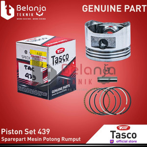 [EZM.3503889] Tasco Piston Set Mesin Potong Rumput Assy 439 Piston Seher Komplit